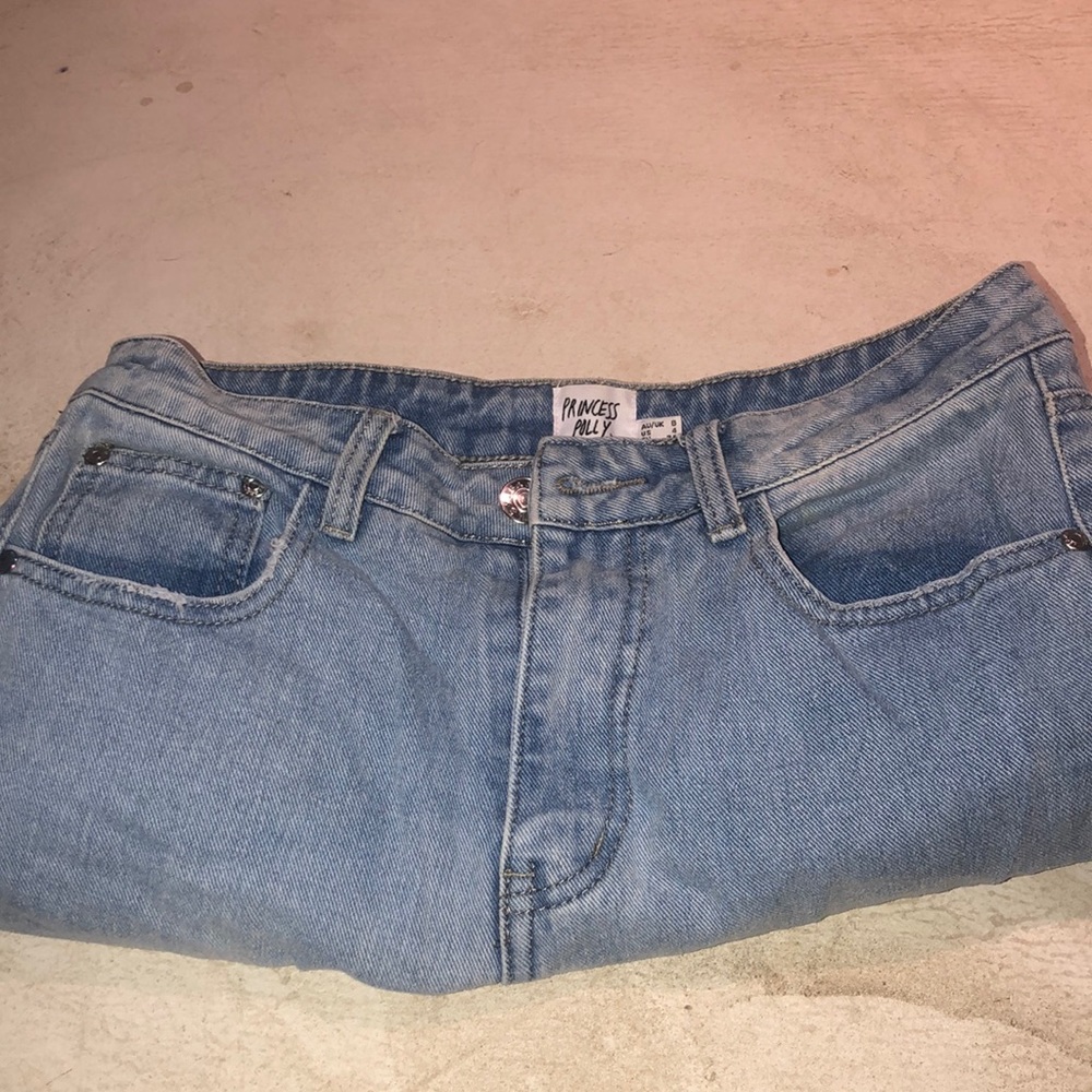 princess polly blue mom jeans